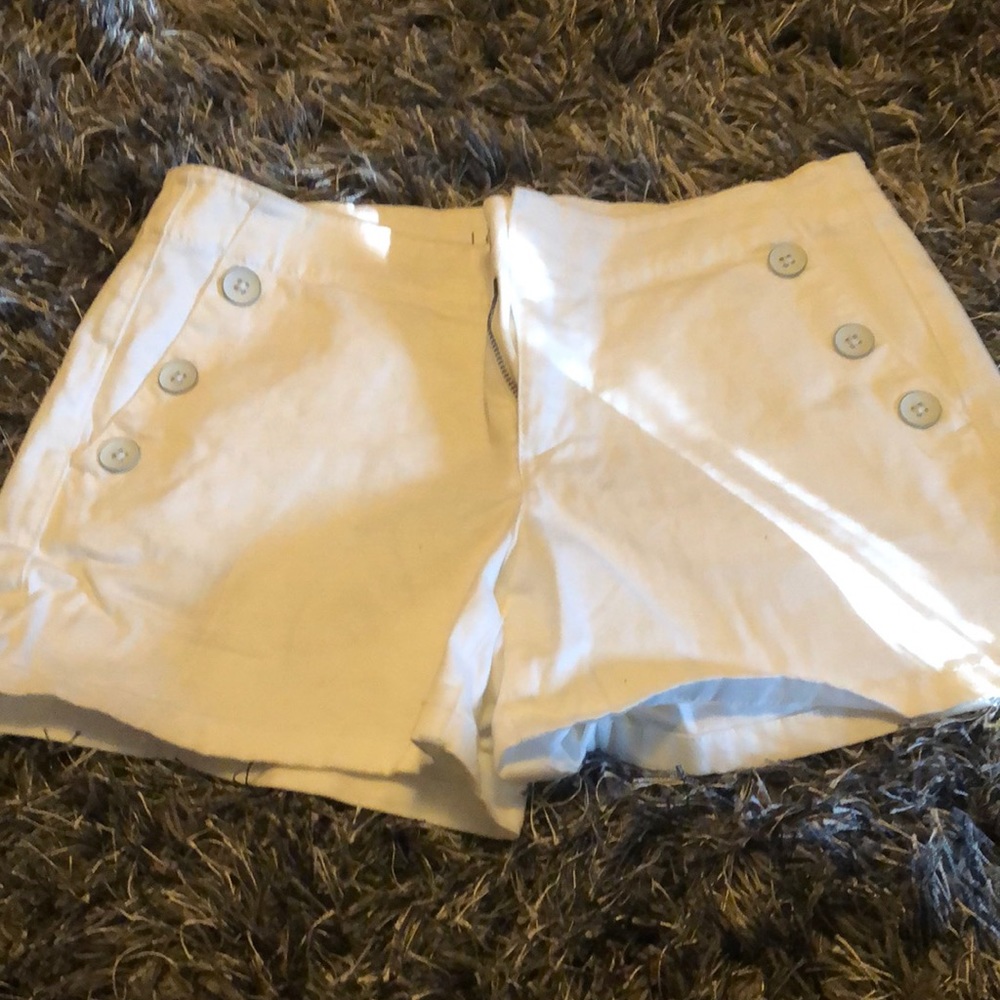 Loft white shorts